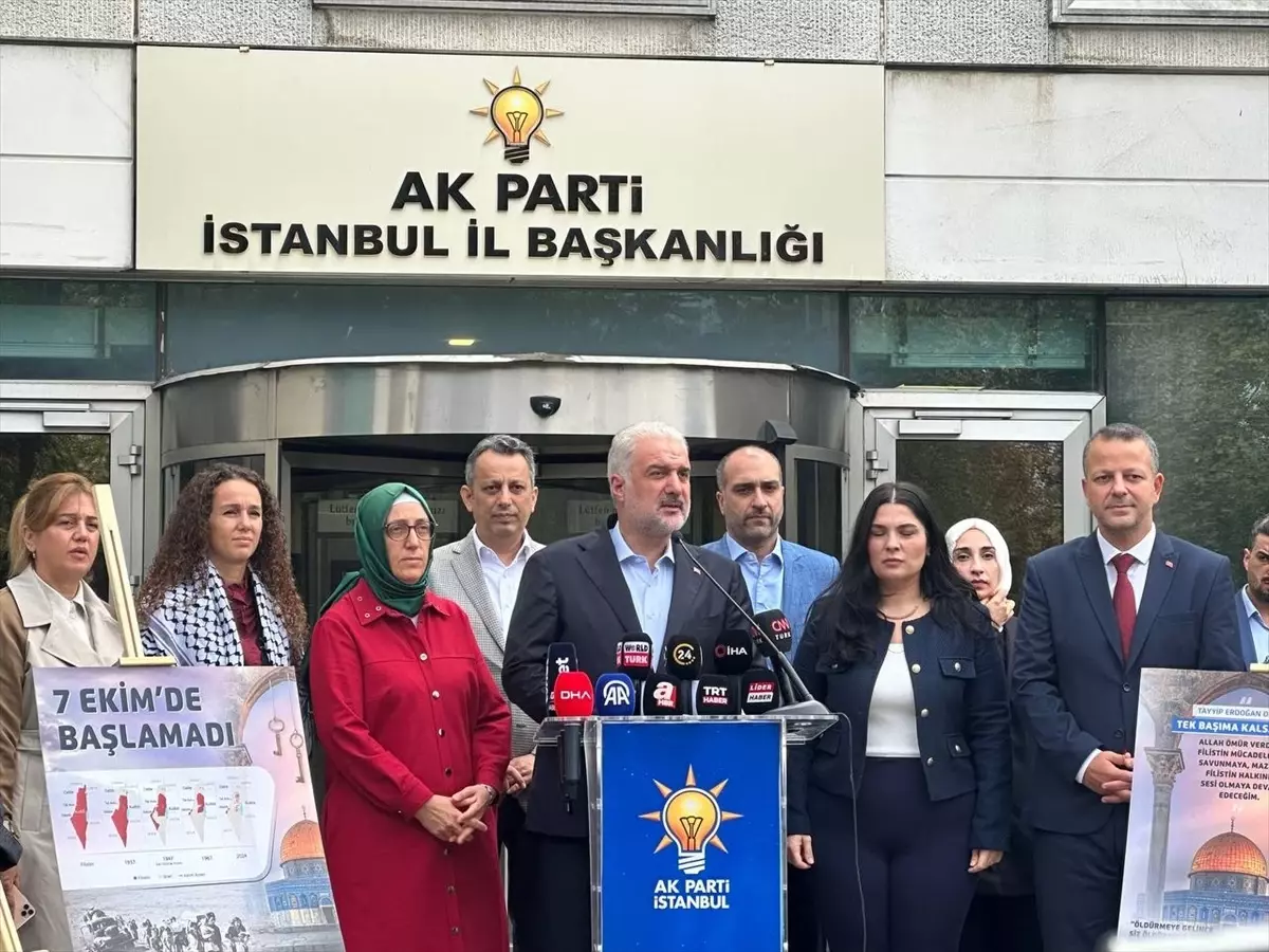 AK Parti’den İsrail’e Tepki Açıklaması