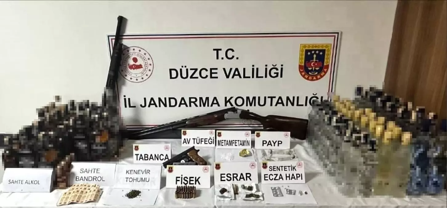 Düzce’de Uyuşturucu Operasyonu: 1 Gözaltı