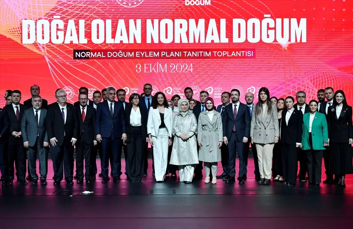 Emine Erdoğan’dan anne adaylarına “normal doğum” çağrısı