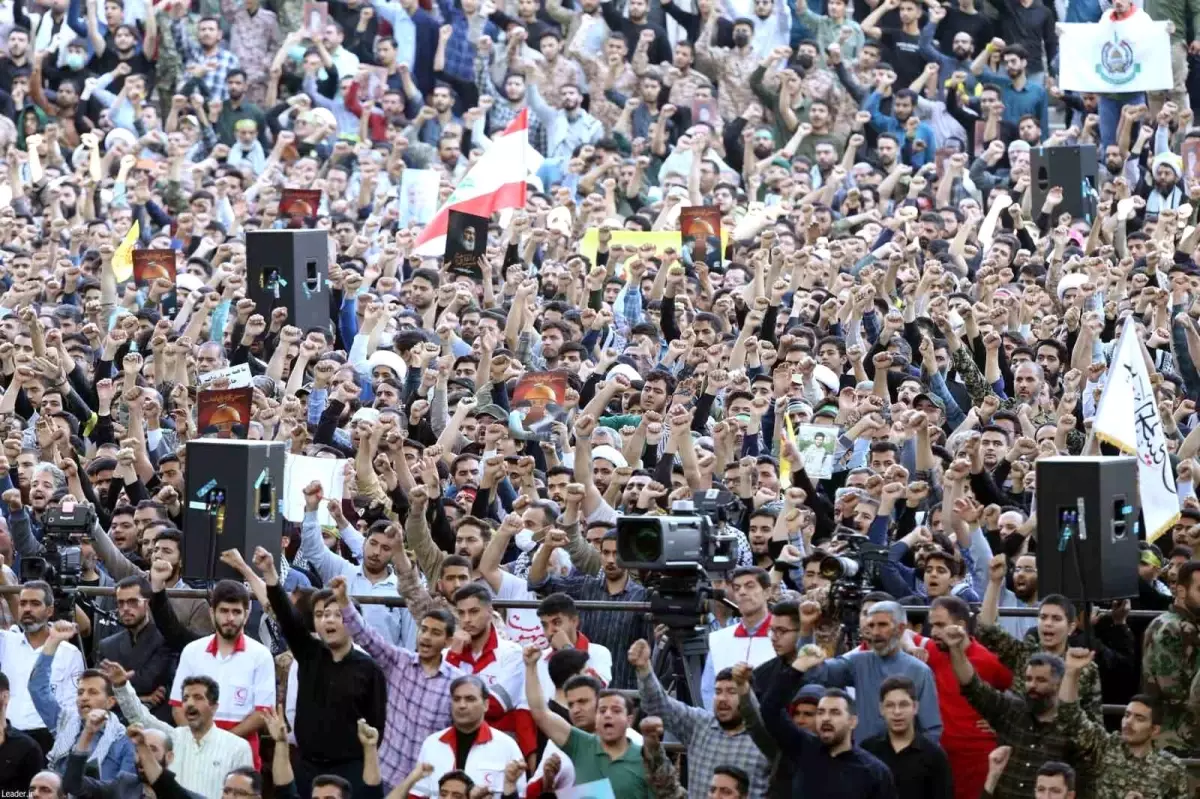 İran’da İsrail Protestosu