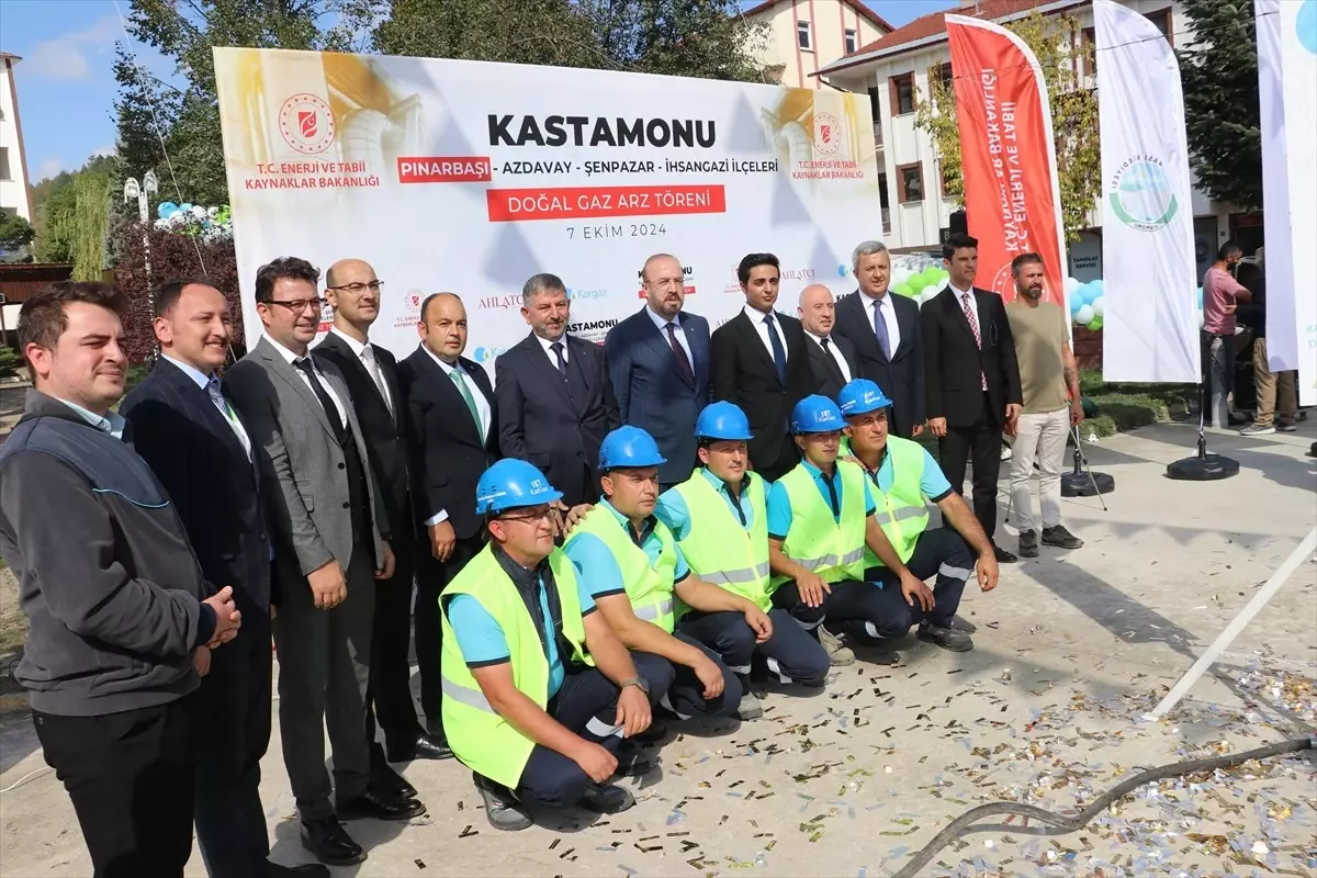 Kastamonu’ya Doğal Gaz Arzı