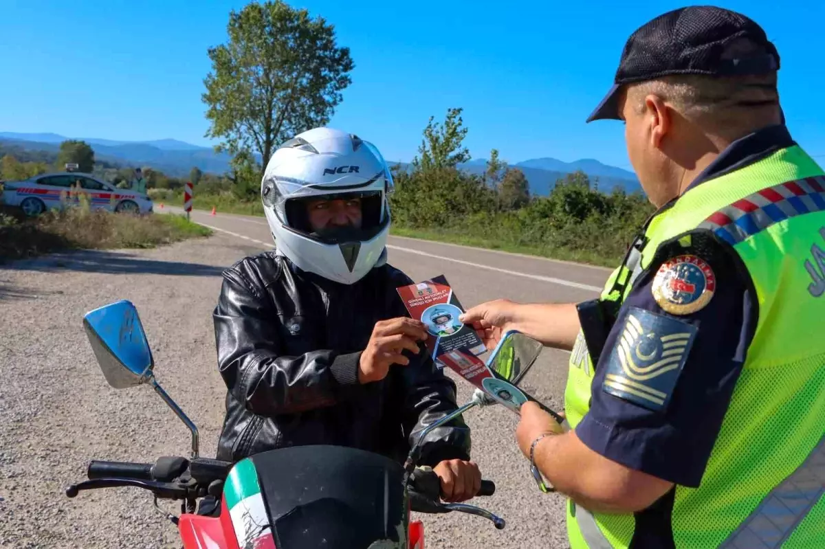 Sinop’ta Motosiklet Denetimi