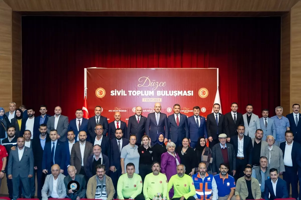 TBMM Başkanı Kurtulmuş, Düzce’de “Sivil Toplum Buluşması” programında konuştu Açıklaması