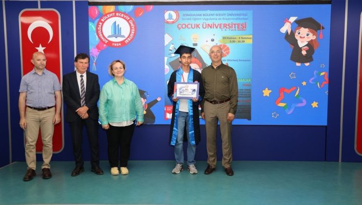 BEUN’da Çocuk Üniversitesi Mezuniyet Töreni Gerçekleştirildi