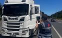 Zonguldak’ta ticari taşıtlara yönelik denetimlerde 87 araca ceza kesildi