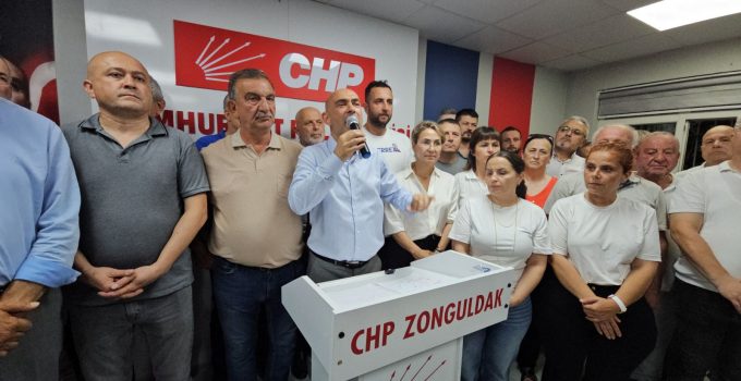 CHP Zonguldak örgütünden tasfiye kararına tepki, “Hükümsüzdür”