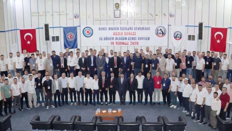 GMİS Kozlu Şube Genel Kurulu yapıldı