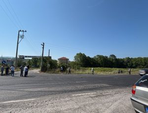Zonguldak’ta iki otomobilin çarpıştığı kazada 1 kişi yaralandı