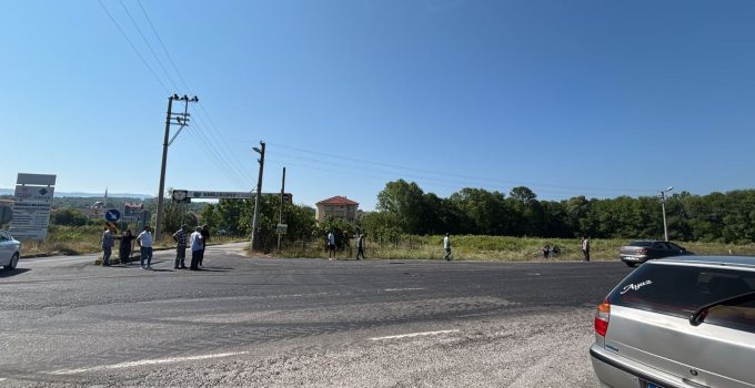 Zonguldak’ta iki otomobilin çarpıştığı kazada 1 kişi yaralandı