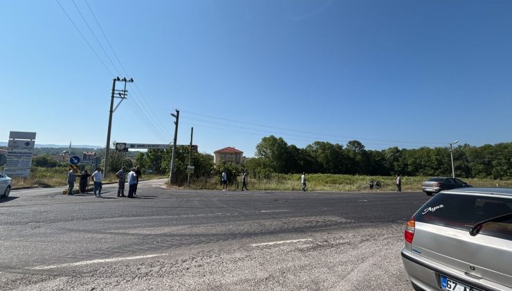 Zonguldak’ta iki otomobilin çarpıştığı kazada 1 kişi yaralandı