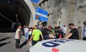 Zonguldak’ta yürekleri ağza getiren kaza… Tünelin girişine böyle ok gibi saplandı…