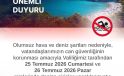 Zonguldak’ta iki gün denize girmek yasaklandı