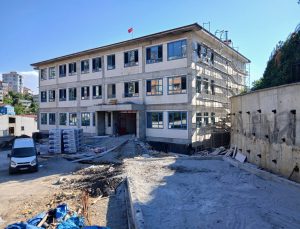 Zonguldak’ta yeni BİLSEM inşaatında inceleme