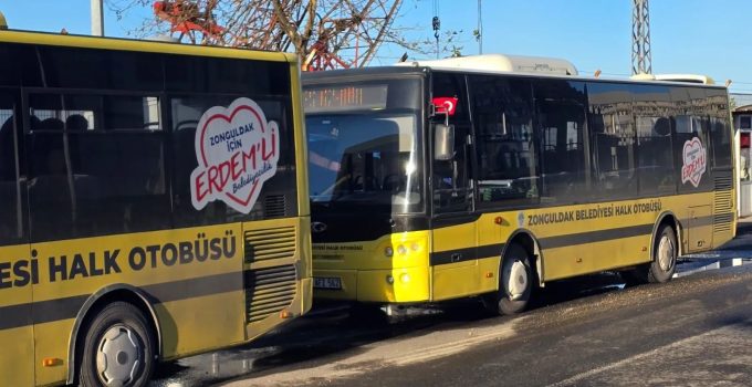 Zonguldak’ta halk otobüsleri günde 15 bin yolcu taşıyor