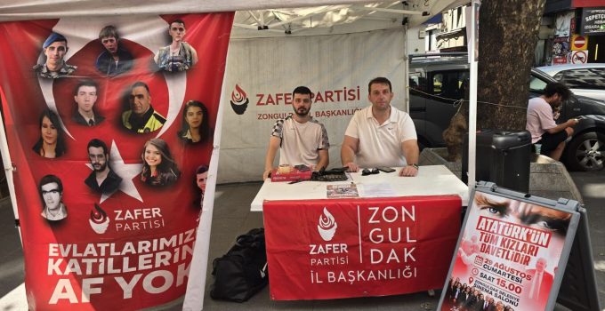 Zafer Partisi’nde 29 Ağustos hazırlığı başladı