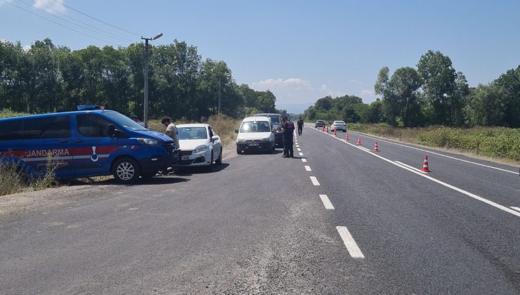 Jandarmadan geniş çaplı asayiş ve trafik denetimi