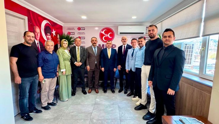 AK Parti heyetinden MHP Zonguldak teşkilatına ziyaret