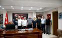 Alaplı’dan milli güreşçilerden başkana ziyaret