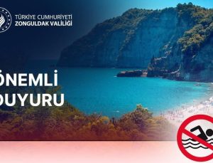 Zonguldak’ta denize girmek yasaklandı