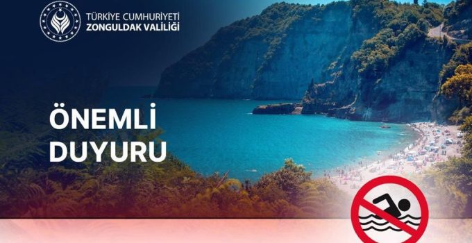 Zonguldak’ta denize girmek yasaklandı