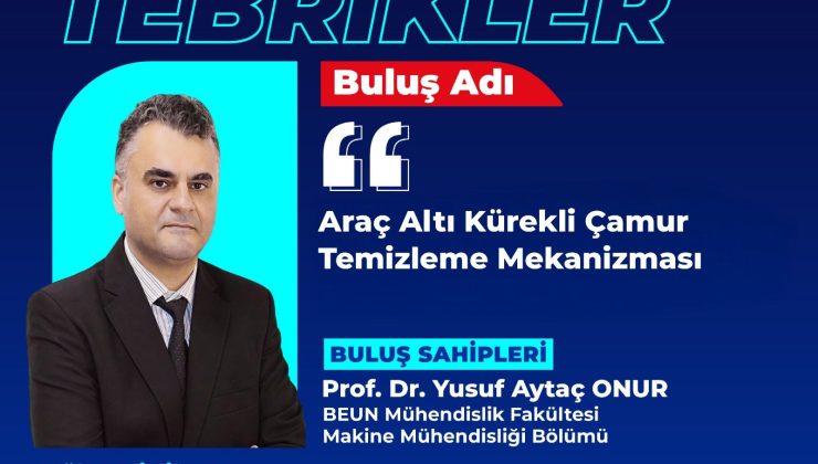 BEUN Mühendislik Fakültesinde Geliştirilen Yenilikçi Buluş Patent Almaya Hak Kazandı