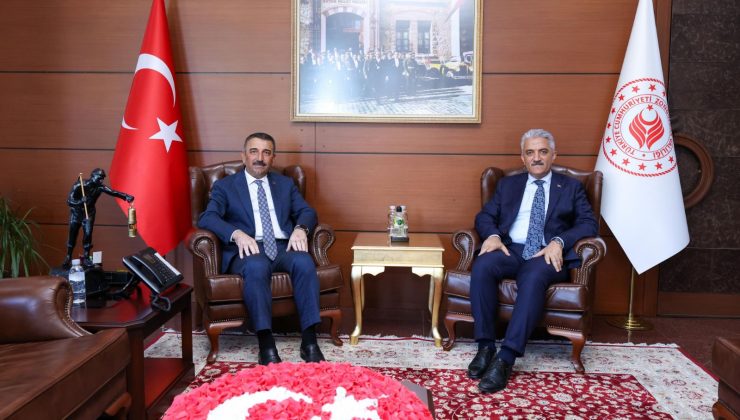 Düzce Valisi Makas’tan Zonguldak Valisi Hacıbektaşoğlu’na iade-i ziyaret