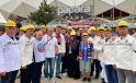 Zonguldaklı madenciler Trabzonspor-Başakşehir maçında tribünlerde