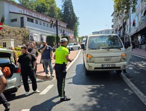 Ereğli’de Yolun Karşısına Geçmek İsteyen Yayaya Araç Çarptı