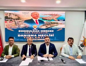 AK Parti Zonguldak Merkez İlçe Başkanlığından Danışma Meclisi toplantısı