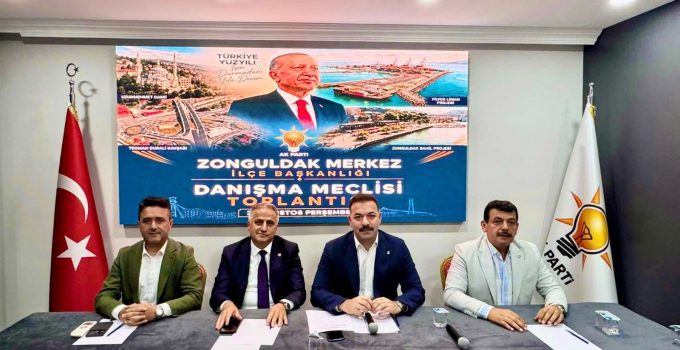 AK Parti Zonguldak Merkez İlçe Başkanlığından Danışma Meclisi toplantısı