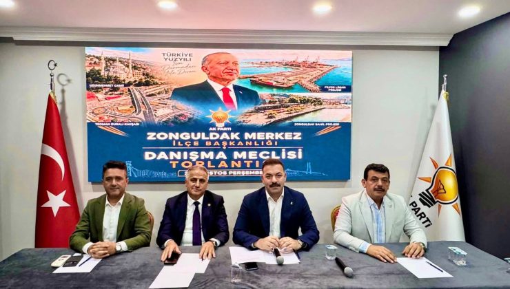 AK Parti Zonguldak Merkez İlçe Başkanlığından Danışma Meclisi toplantısı