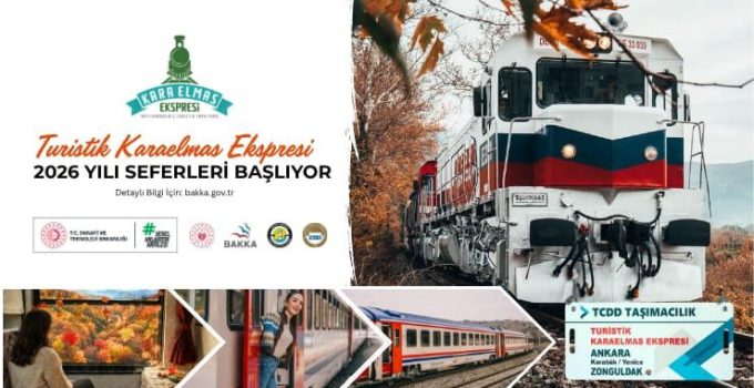 Turistik Karaelmas Ekspresi 2026 Yılı Seferlerine Başlıyor