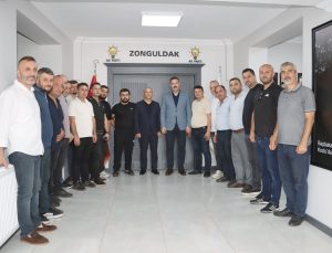 Demir ve Madenciler, Çağlayan’ı ziyaret etti
