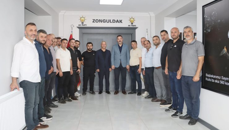 Demir ve Madenciler, Çağlayan’ı ziyaret etti