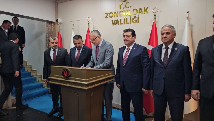 Bakan Işıkhan’dan Zonguldak Valiliği’ne ziyaret