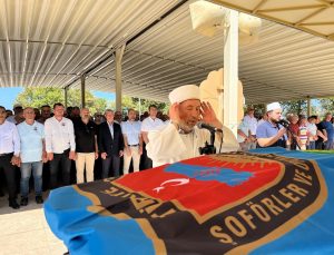 Zonguldak Şoförler Odası’nın eski başkanı Alaattin Toros toprağa verildi