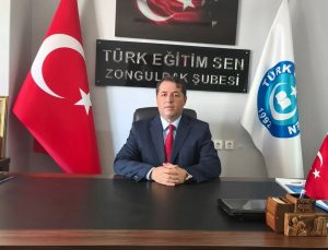 Türk Eğitim-Sen Zonguldak Şubesi’ne Murat Taş başkan seçildi