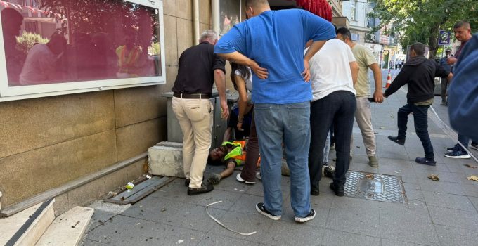 12 metreden düşen çatı ustası ağır yaralandı