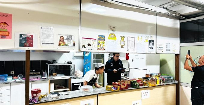 Kilimli Belediyesi okul kantinlerinde denetim yaptı