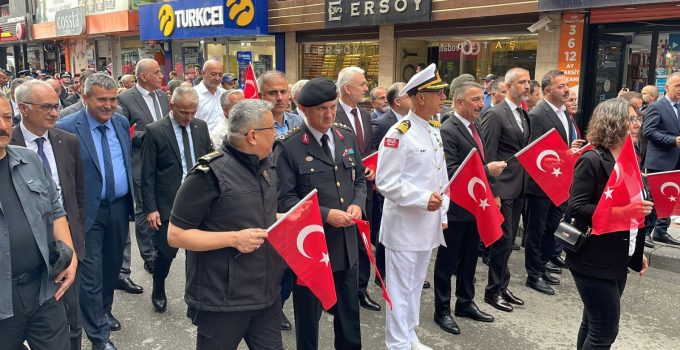 Gaziler Günü’nde Zonguldak’ta kortej yürüyüşü yapıldı