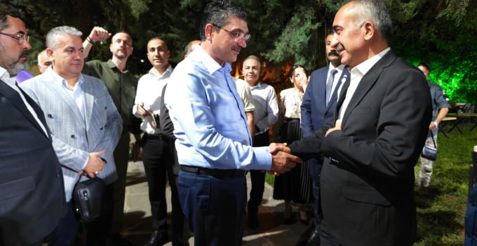 Zonguldak’a atanan Kaba için veda programı