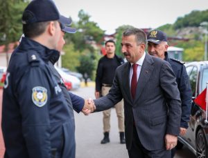 Zonguldak Valisi Hacıbektaşoğlu’ndan Yeni Emniyet Müdürü Kaba’ya ‘Hayırlı Olsun’ Ziyareti