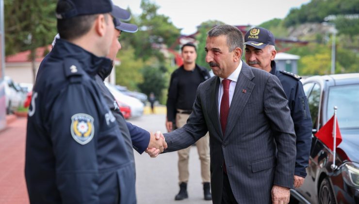 Zonguldak Valisi Hacıbektaşoğlu’ndan Yeni Emniyet Müdürü Kaba’ya ‘Hayırlı Olsun’ Ziyareti