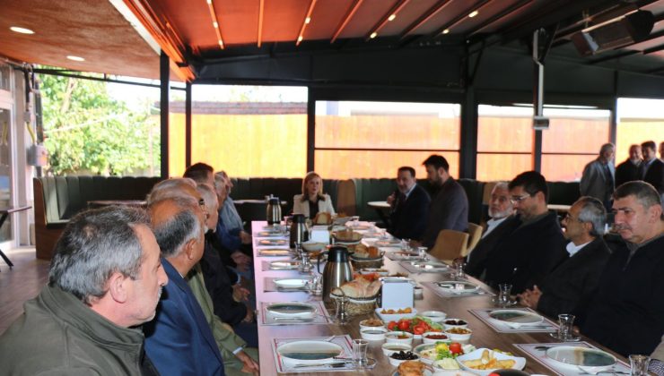 Kaymakam Şıktaş, emekli din görevlileri ve aileleriyle buluştu