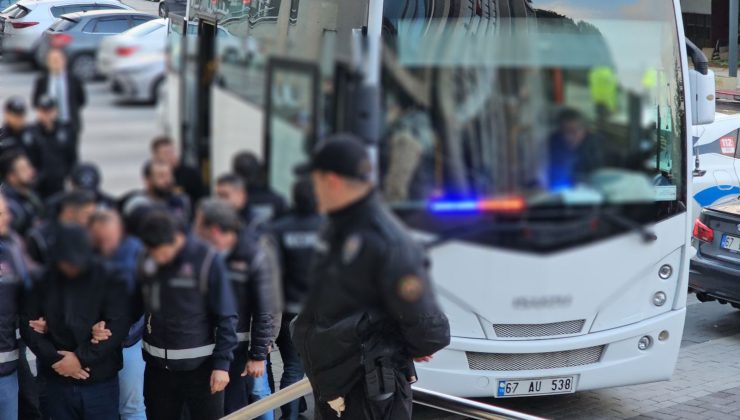 Zonguldak’ta rüşvet soruşturmasında 16 şüpheli adliyeye sevk edildi