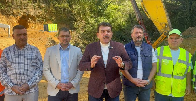Zonguldak çevre yolunda tünel çalışmaları başladı