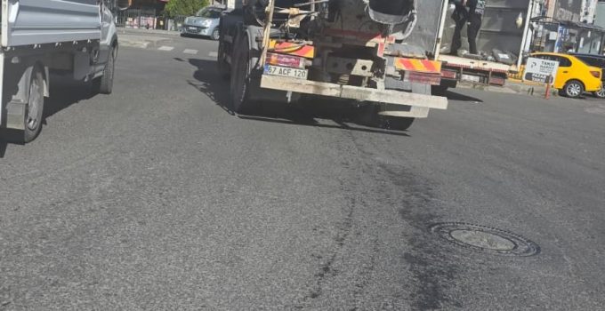 Ereğli’de Beton Mikserinden Çevre Kirliliği uyarısı