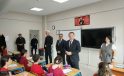 Uygar Keskin, Gazi Ortaokulunda öğrencilerin taleplerini dinledi