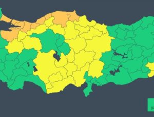 Zonguldak için turuncu kodlu yağış uyarısı