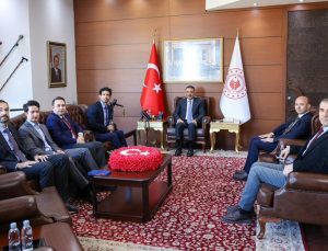 BAKKA ve OECD temsilcilerinden Vali Hacıbektaşoğlu’na ziyaret